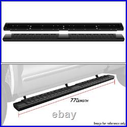 For 2007-2019 Chevy Silverado GMC Sierra Extended Cab 6 Step Bar Running Board