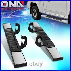 For 2007-2019 Chevy Silverado Regular Cab 6.75 Side Step Bar Running Boards