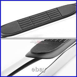For 2007-2019 Silverado/Sierra 1500 Extended Cab 3 Step Nerf Bar Running Boards