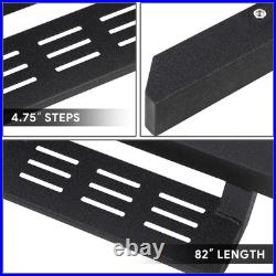 For 2007-2019 Silverado Sierra 1500HD 2500HD Crew Cab Drop Step Running Boards