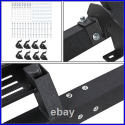 For 2007-2019 Silverado Sierra 1500HD 2500HD Crew Cab Drop Step Running Boards