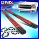 For 2007-2019 Silverado Sierra Crew Cab 5.5 Step Bar Running Board Black/Red