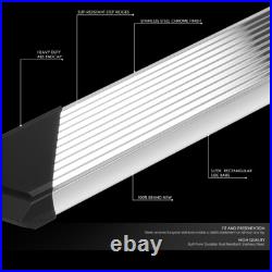 For 2007-2019 Silverado Sierra Crew Cab 6.25 Step Nerf Bar Running Board Chrome