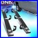 For 2007-2019 Silverado Sierra Extended Cab Bulldog USA Flag Pad Running Boards