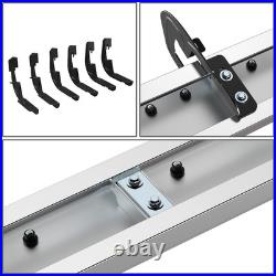 For 2007-2019 Silverado Sierra Extended Cab Bulldog USA Flag Pad Running Boards