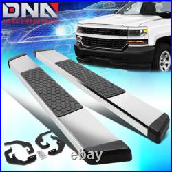For 2007-2019 Silverado Sierra Regular Cab 5 Side Step Nerf Bar Running Board