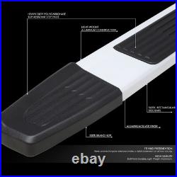 For 2007-2019 Silverado Sierra Standard/Reg Cab 6.25 Nerf Bar Running Boards