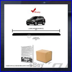 For 2010-2017 Chevy Equinox 5 Matte Black Aluminum Side Step Running Boards I4