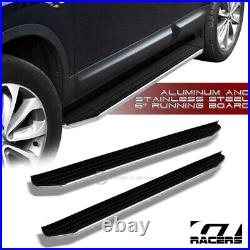 For 2010-2017 Equinox/Terrain 6 Aluminum Blk/Chrome Side Step Running Boards Vp