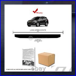 For 2010-2017 Equinox/Terrain 6 Aluminum Blk/Chrome Side Step Running Boards Vp