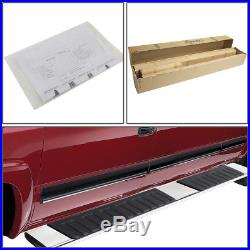 For 2014-2018 Chevy Silverado Pickup Ext Cab 6 Chrome Running Board Step Bar
