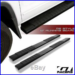 For 2015-2019 Chevy Tahoe/GMC Yukon 6Aluminum Blk Side Step Running Boards