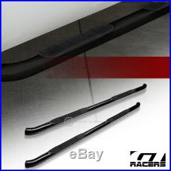 For 2015-2019 Colorado/Canyon Crew 3 Blk Side Step Nerf Bars Running Boards hd
