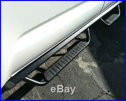 For 2019-2020 Chevy Silverado Double Cab 3 Running Board Nerf Bar Side Step BUC