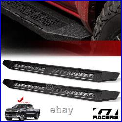 For 2019-2024 Silverado/Sierra Crew Cab 7 Textured Black Modular Running Boards