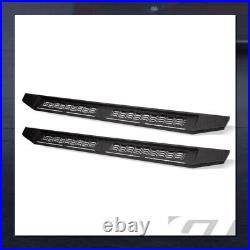 For 2019-2024 Silverado/Sierra Crew Cab 7 Textured Black Modular Running Boards