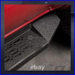 For 2019-2024 Silverado/Sierra Crew Cab 7 Textured Black Modular Running Boards