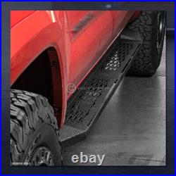 For 2019-2024 Silverado/Sierra Crew Cab 7 Textured Black Modular Running Boards