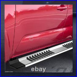 For 2019-2025 Silverado/Sierra Crew 6 Silver OE Style Aluminum Running Boards