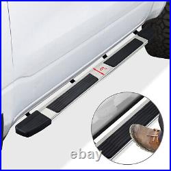 For 2019-2025 Silverado/Sierra Crew Cab 6 Nerf Bar S/S Side Bar Running Board S