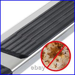 For 2019-2025 Silverado/Sierra Crew Cab 6 Nerf Bar S/S Side Bar Running Board S