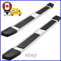For 2019-2025 Silverado/Sierra Crew Cab 6 Nerf Bar S/S Side Bar Running Board S