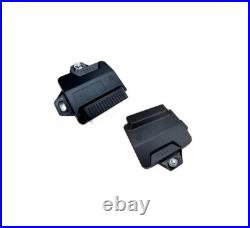 For 2024 2025 Chevrolet Silverado 2500 Electric Power Running Board Black 2PCS