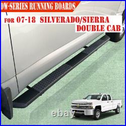 For 5.5 Silverado/Sierra 1500 Double Cab 07-18 Running Board Side Step Nerf Bar