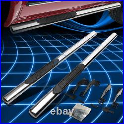 For 88-00 Chevy/GMC C/K Extended Cab 4 Oval Chrome S/S Step Bar Running Boards