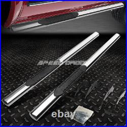 For 88-00 Chevy/gmc C/k Ext Cab 4 Oval Chrome Side Step Nerf Bar Running Board