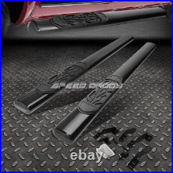 For 88-00 Chevy/gmc C/k Ext Cab Black 6 Oval Side Step Nerf Bar Running Board