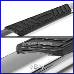 For 99-14 Gmc Sierra Crew Cab 5 Chrome Oval Side Step Nerf Bar Running Board