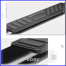For 99-14 Silverado/Sierra Ext Oval 5 Side Step Nerf Bar Running Board Black