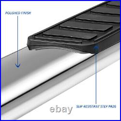 For 99-14 Silverado Sierra Extended Cab 5 S/S Oval Nerf Step Bar Running Boards