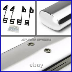 For 99-14 Silverado/sierra Reg Cab 5 Chrome Oval Side Step Bar Running Board