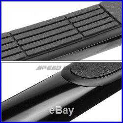 For 99-16 Silverado/gmc Sierra Reg Cab Black 3 Side Step Nerf Bar Running Board
