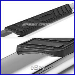 For 99-16 Silverado/sierra Ext 5 Chrome Oval Side Step Nerf Bar Running Board