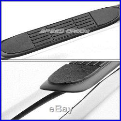 For 99-16 Silverado/sierra Ext Cab Chrome 3 Side Step Nerf Bar Running Board