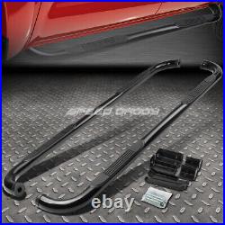 For 99-19 Silverado Sierra Extended Cab Black 3side Step Nerf Bar Running Board