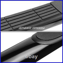 For 99-19 Silverado Sierra Extended Cab Black 3side Step Nerf Bar Running Board