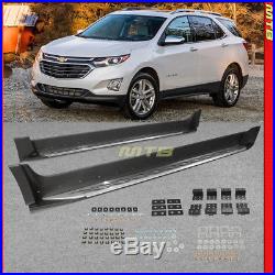 For Chevy Equinox 2018-2019+ Sidesteps Running Boards Nerf Bars Left Right Pair