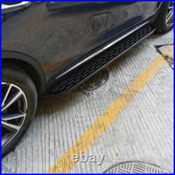 For chevy Equinox 2018-2024 Black Running Boards Side Steps Set Non-Slip