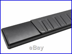 GMC Sierra Chevy Silverado 07-19 Extended Cab Black Side Step Bars Running Board