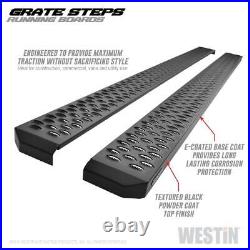 Grate Steps Running Boards for 1996-1999 Chevrolet C3500 Westin 27-74745-IL