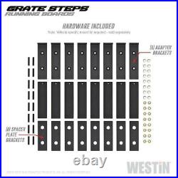 Grate Steps Running Boards for 2004 Chevrolet Silverado 2500 Westin 27-74745-BL