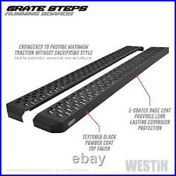 Grate Steps Running Boards for 2007-2010 Chevrolet Silverado 1500 Westin 27-7470