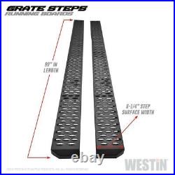 Grate Steps Running Boards for 2012 Chevrolet Suburban 1500 Westin 27-74745-IV