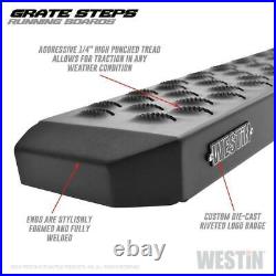 Grate Steps Running Boards for 2012 Chevrolet Suburban 1500 Westin 27-74745-IV