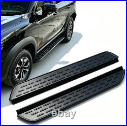 Heavy-Duty Long-Grain Side Running Boards for Chevy TRAX 2023 2024