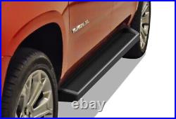 IBoard Black Running Boards Style Fit 05-20 Chevy Suburban GMC Yukon XL